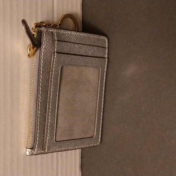VGUC. Coach silver card holder / keychain. - Picture 2 of 7